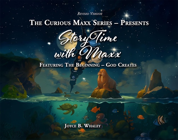 Cover art for StoryTime with Maxx: Featuring Jonah and the Whale by Joyce B. Whaley